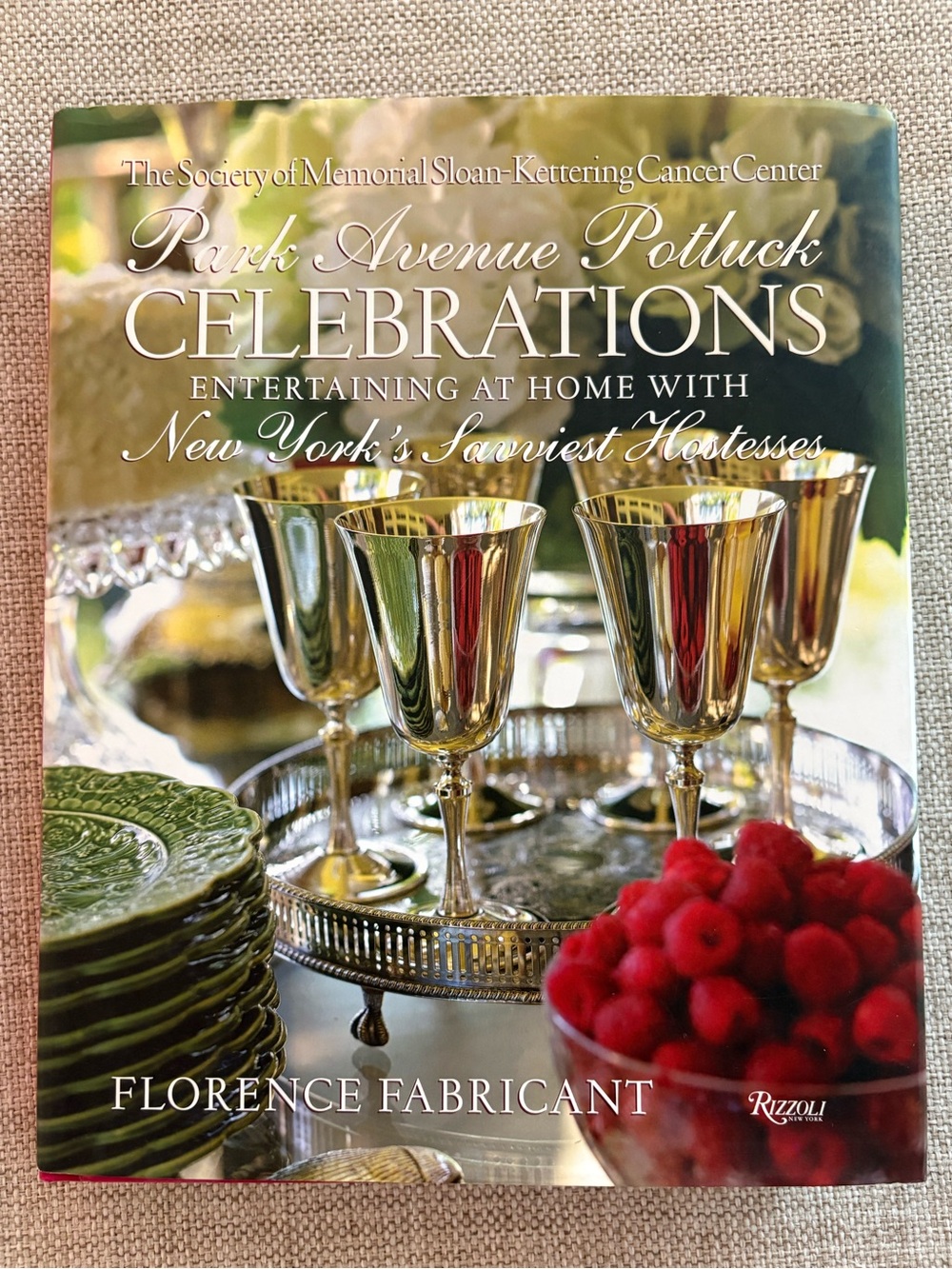 Park Avenue Potluck Celebrations Cookbook Rizzoli 2009 Hardcover